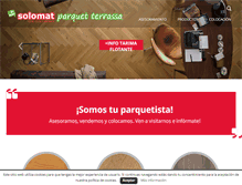 Tablet Screenshot of parquetterrassa.com